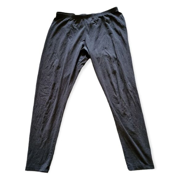 J. Jill Gray Ankle Leggings Pima Cotton Size Large - Picture 1 of 6